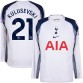 Tottenham Hjemmedrakt Kulusevski 21 2025–2026 Langermet